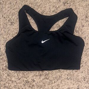 Nike Women's Black Racerback Sports Bra